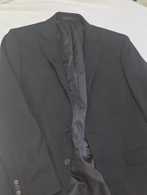 Calvin Klein Black Single-Breasted Men's Blazer